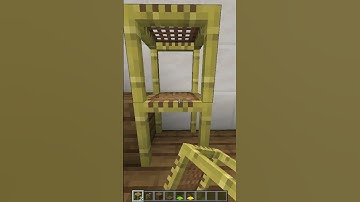 Easy Minecraft cat tree #minecraft #minecraftshorts  #gamtng