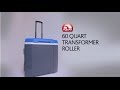 Igloo Coolers 60 Quart Transformer Roller - New, Best Value Wheeled Cooler