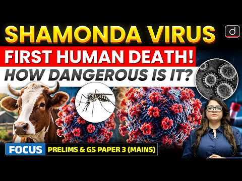 Shamonda Virus Explained: First Human Case & Death in France | UPSC | Drishti IAS English