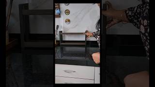 Diy 2 tier standing rack for my kitchen #kitchendiy #youtubeshorts
