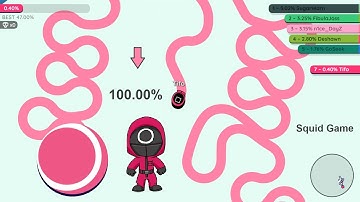 Paper.io 2 Map Control: 100.00% [Squid Game]