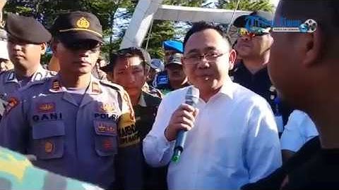 Corporate Secretary Pelindo IV Temui Pengunjukrasa Terkait Pembangunan Makassar New Port