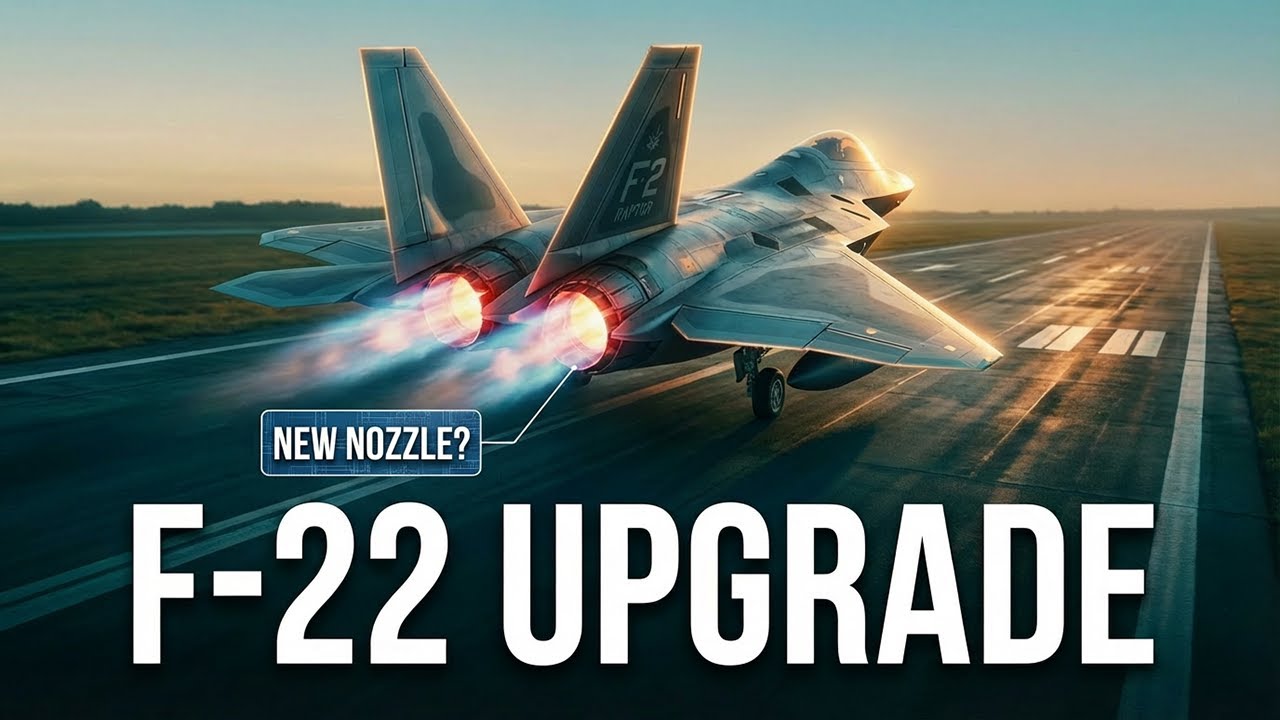 Lockheed Martin CONFIRMS the F-22 Is Quietly Getting a Game-Changing Upgrade