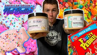AMERICAN DREAM NUT BUTTER COMPARISON AND REVIEW!! Tootsie Special Vs. Dunk-A-Spoon! (Discount Code!)