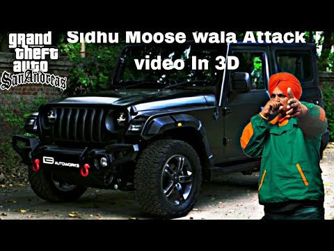 Sidhu Moose Wala || Attack on Sidhu Moose Wala in GTA San Andreas 😔😔😔