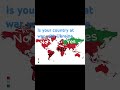 Is your country at war with Ukraine
