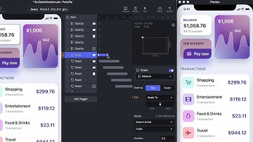 Start Animation and Sequence in ProtoPie 4