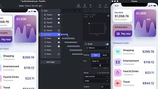 Start Animation and Sequence in ProtoPie 4