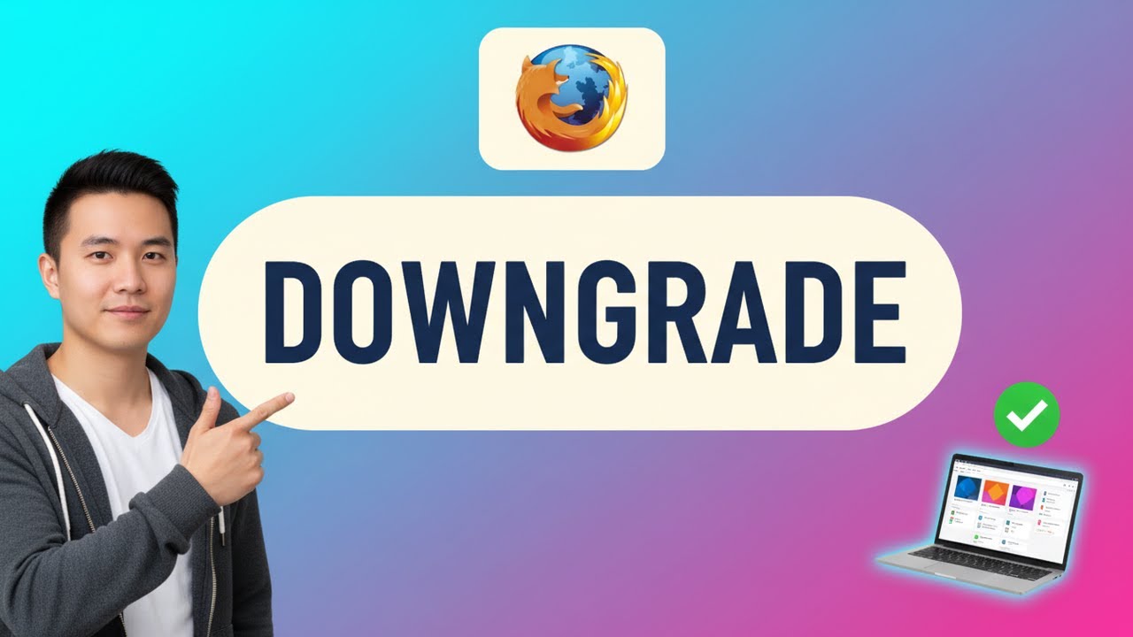 How to DOWNGRADE Mozilla Firefox (Step by Step)
