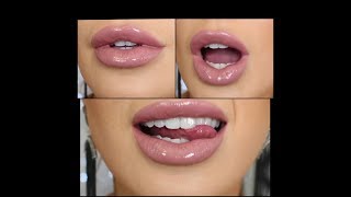 Nude lipgloss tutorial