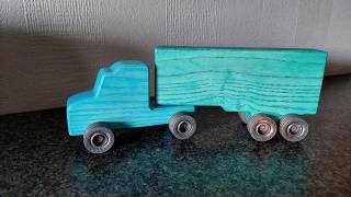 How to Make a Simple Wooden Toy Truck | DIY Woodworking Project for Beginners