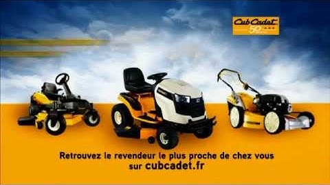 Tondeuses Cub Cadet : 50 ans d