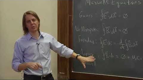 EM Plane Waves 2 - Maxwell