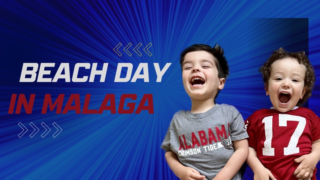 Malaga, Spain - Beach Day Adventures with Kids and Dog