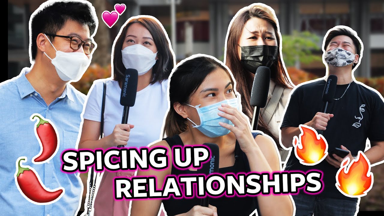 Singaporeans give suggestions on how to Spice-Up a Relationship