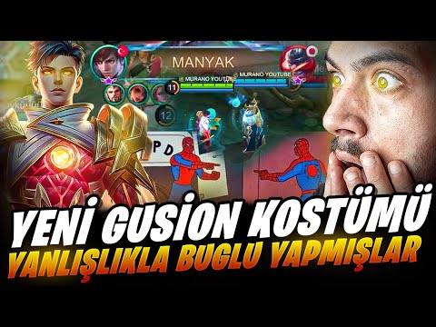 YENİ GUSİON KOSTÜMÜ HİLESİ SİLİNMEDEN İZLE! - Mobile Legends