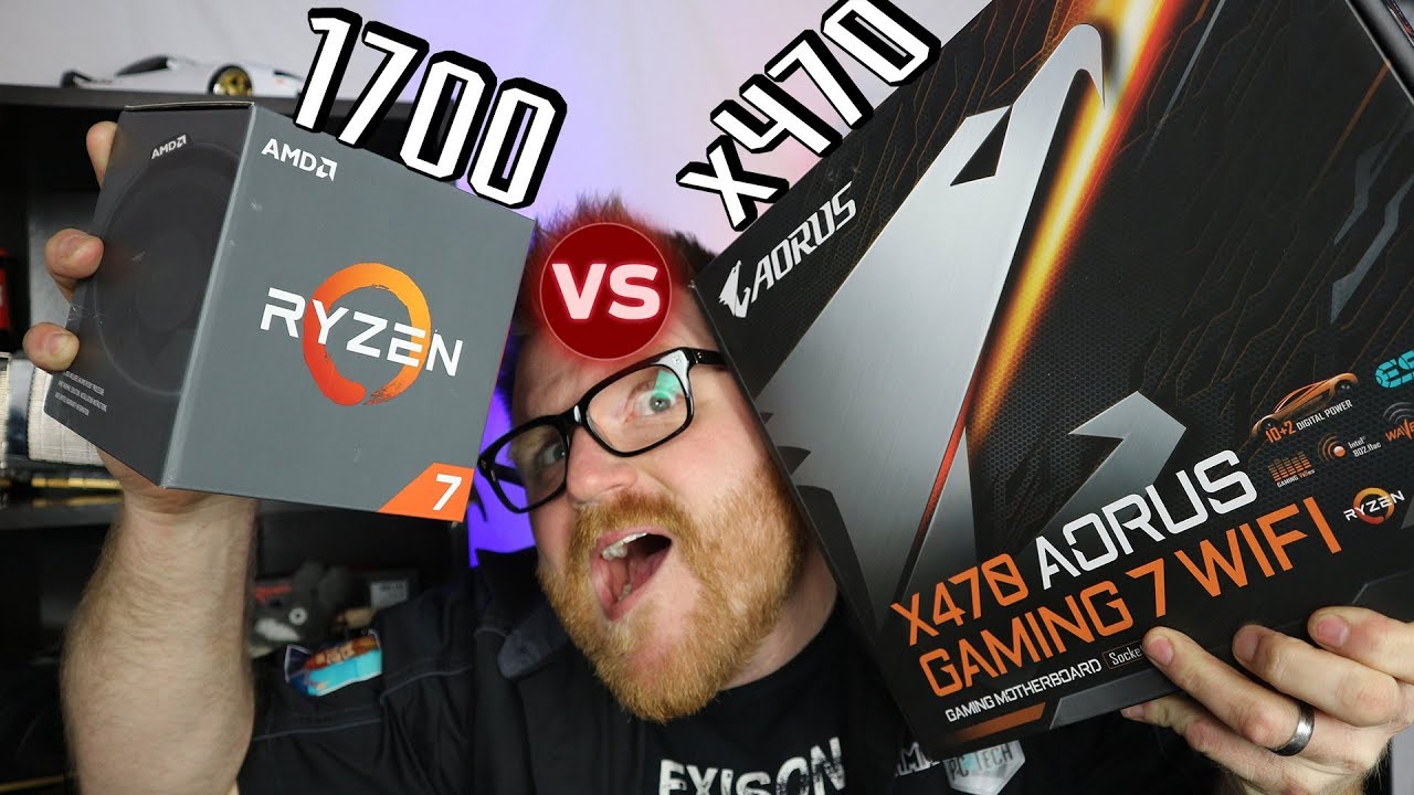 Does the Ryzen 7 1700 work better with x470?!