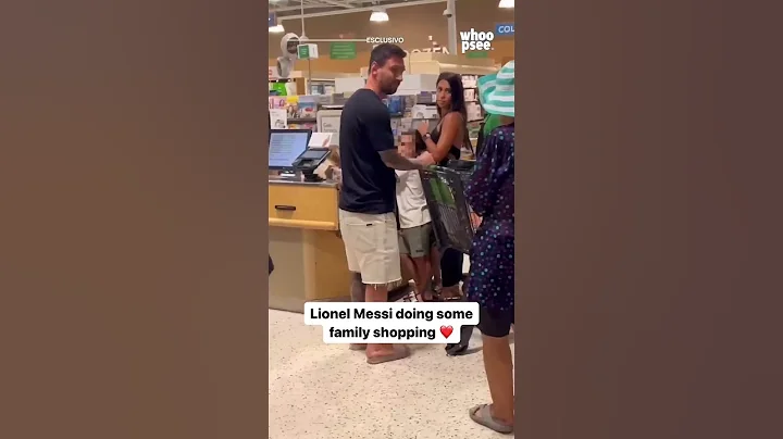 Lionel Messi was spotted at a Publix in Miami shopping with his family ❤️ (via @whoopsee.it) #shorts - DayDayNews