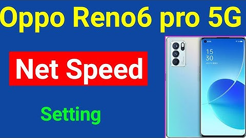 oppo Reno6 Pro net speed setting | how to show net speed in oppo Reno6 Pro 5G
