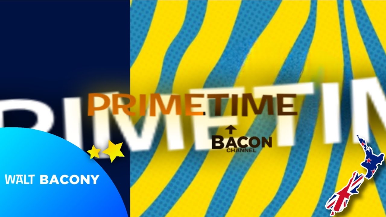 Bacon channel primetime new Zealand bumpers