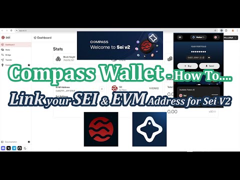 Cara Menghubungkan Alamat EVM di Compass Wallet Sei V2 (Contoh Cara Melakukannya)