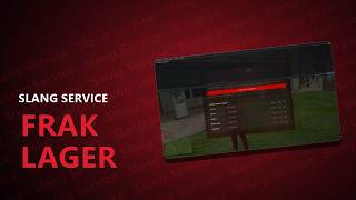 Slang-Service Frak Lager FiveM Tools Update FiveM