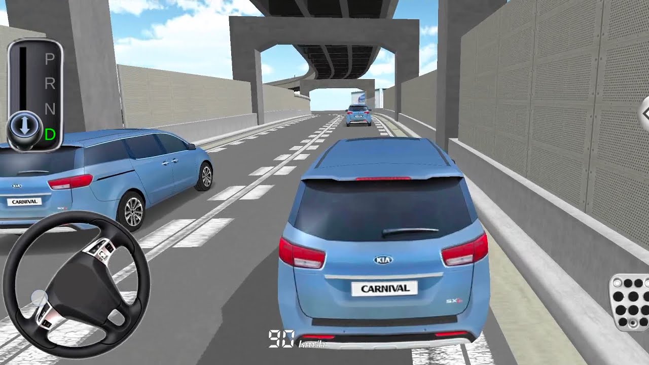 New Kia Carnival car parking multiplayer 3d Driving class android game || 