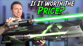 Is the NEW Luke Skywalker Force FX Elite Lightsaber Worth the Money?