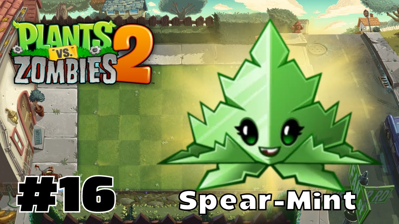 SpearMint Review! Plants vs Zombies 2 PvZ 2 16 YouTube