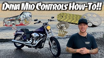 Part 2: Mid Controls Install, Chain Conversion, Thread Repair | 2001 Harley-Davidson Dyna