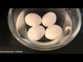 How to Hard Boil Eggs in the Microwave Oven - Without foil