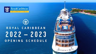 Royal Caribbean 2022 Schedule Caribbean 2022 Deployment! | Complete Royal Caribbean Cruises Overview  Summer Caribbean 2022 - Youtube