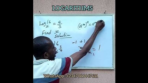 Logarithmic Equation #maths #basicproblems