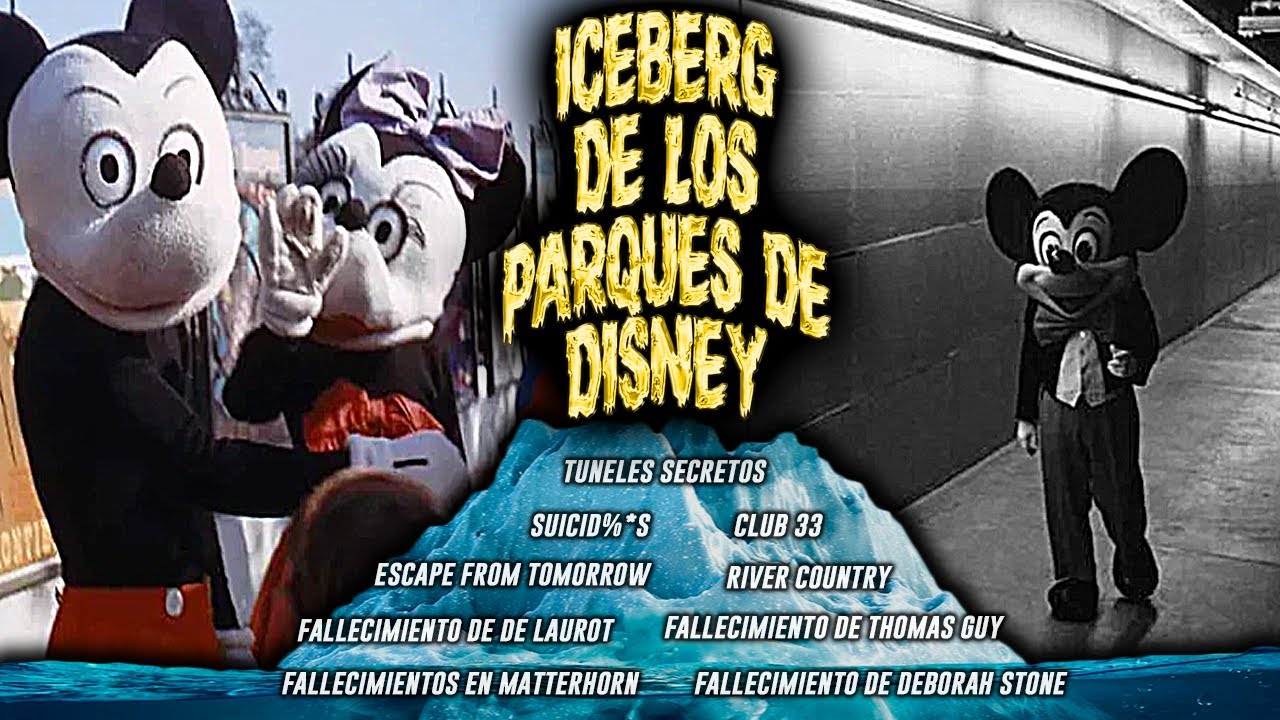 EL ICEBERG DE LOS PARQUES DE DISNEY (Misterios y Teorías)