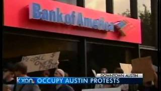 Occupy Austin protests