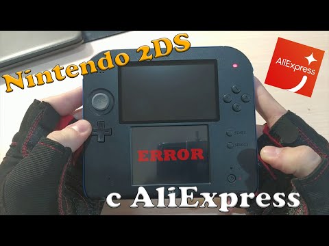 Распаковка и обзор Nintendo 2DS с AliExpress в 2023 году