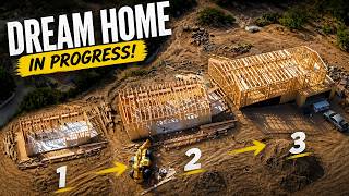 DIY Home Build; Framing progress on my brother's house