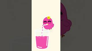 Tina Learns Pink | Strawberry #colors #colorlearning #fruit #fruits #nurseryrhymes #englishlearning