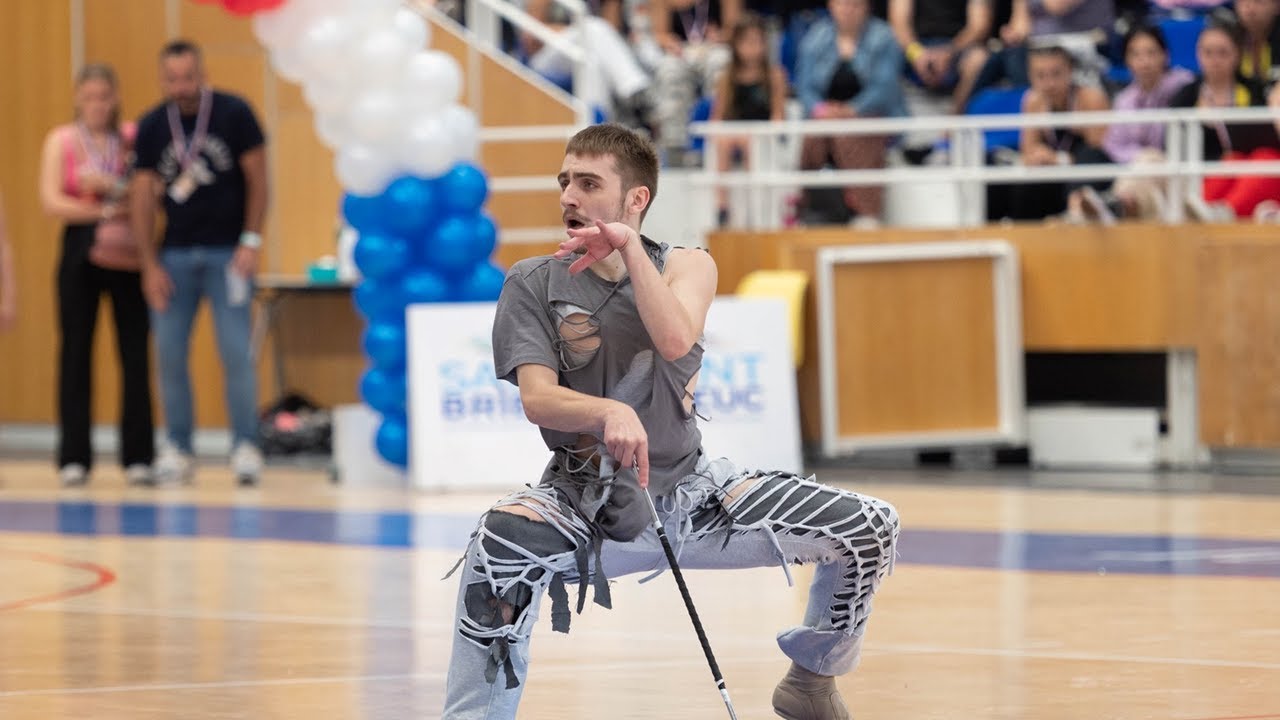 Twirling Bâton - Finale N1 2023 - Allan REVILLON - Masculin Senior