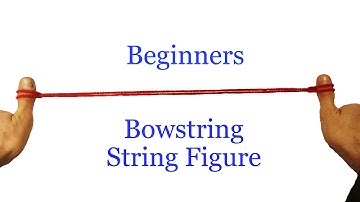 Sting Tricks! How To Do An Easy Bowstring String Figure
