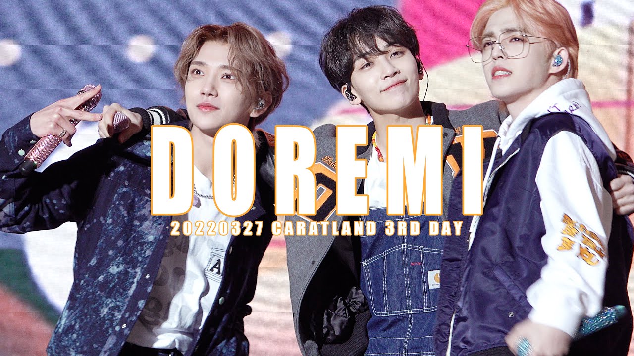 220327 캐럿랜드 3일차 CARATLAND | 정한 조슈아 분할캠 직캠 | 도레미 DOREMI