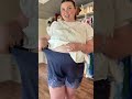 Comes in a few colors 🤍 #silkshorts #plussizeshorts #laceshorts #DealsForYouDays #SummerVibes