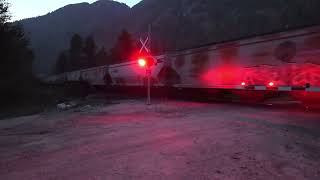 Skeena Pacific #1828 Canadian Pacific Train #303,  Mile 24.4 Shuswap Sub, Taft, BC   2022 10 06