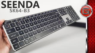 SEENDA SK64-B3 Dual Bluetooth Full-Size Keyboard Review - Apple Mac Keyboard Alternative screenshot 5