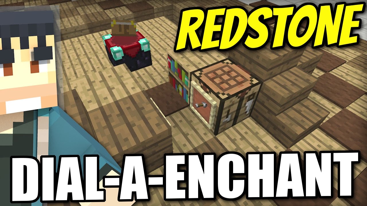 Minecraft Bedrock - DIAL - AN 🎛️ ENCHANTING⚔️ TABLE [ Tutorial ] MCPE ...