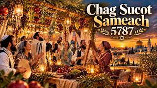Sukkot 5787 | Feast of Tabernacles 5787 | Feast of Booths 5787 Jewish Holiday | Chag Sukkot Sameach