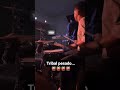 Tribal pesado...🥁....#bateria #tribal #gospelchops #repost
