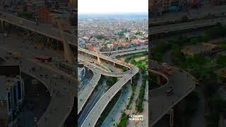 Azadi Chowk Ravi Road Lahore Punjab Stan - Drone View