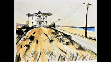 Using a Strong Focal Point in Your Watercolor Painting - with Chris Petri