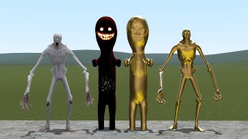 GOLD SCP-096:SL VS GOLD SCP-173!! Garry